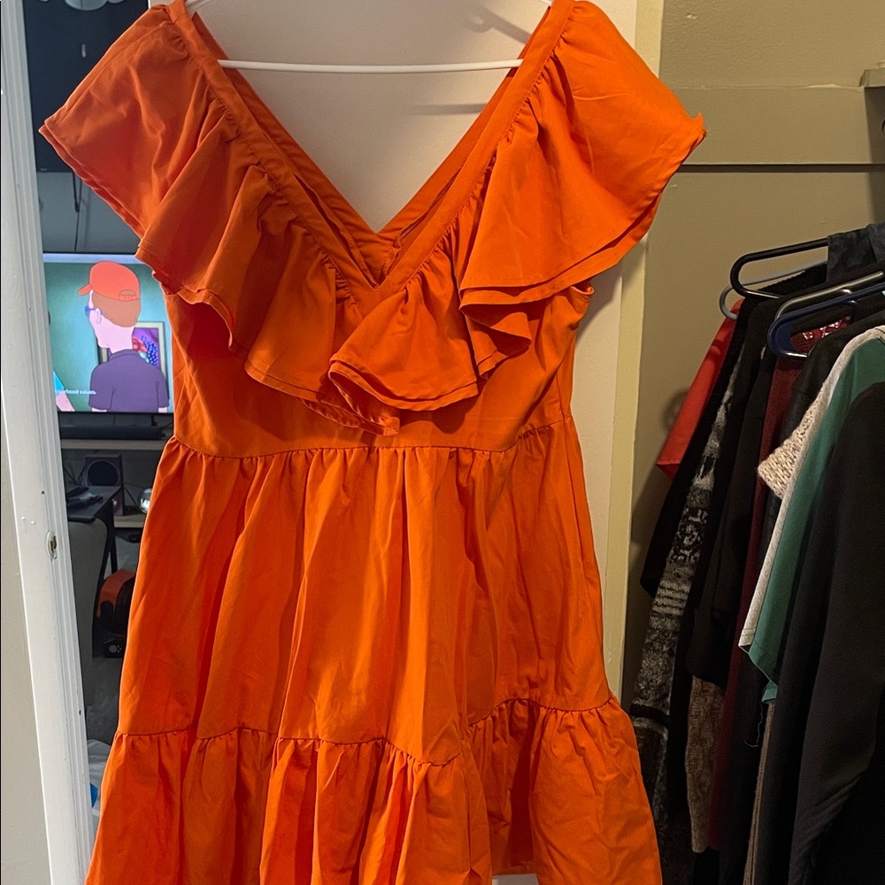 SHEIN Bold Orange Garment